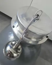 Lampa 50cm Polska industrailna loftowa wisząca Hektar żyrandol duża metalowa — ujęcie 4