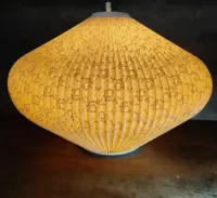 Lampa duża, śr. 50 cm, Dania, lata 60, vintage — ujęcie 3