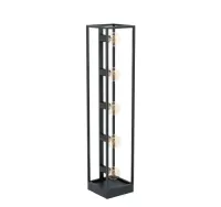 Lampa Eldrick czarna 5x E27 inspire Nowa — ujęcie 3