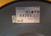 lampa ikea Bogsprot Lampa sufitowa 36cm Led antracyt monia — ujęcie 5