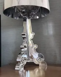 Lampa Kartell Bourgie srebrna 2 sztuki oryginalne — ujęcie 2