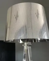 Lampa Kartell Bourgie srebrna 2 sztuki oryginalne — ujęcie 3