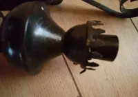 Lampa/kinkiet rękodzieło PRL — ujęcie 3