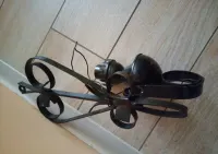 Lampa/kinkiet rękodzieło PRL — ujęcie 5