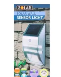 Lampa-Kinkiet ścienna  SOLAR  z Czujnikiem ruchu. LED. — ujęcie 4