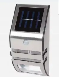 Lampa-Kinkiet ścienna  SOLAR  z Czujnikiem ruchu. LED. — ujęcie 2