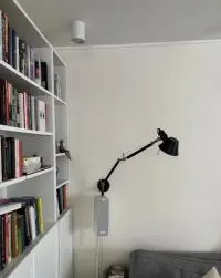 Lampa kinkiet scienny replika Artemide Tolomeo micro parete — ujęcie 3