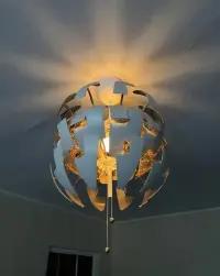 Lampa kula wiszaca sufitowa (rozkladana) nowoczesna — ujęcie 4