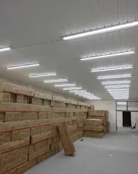 Lampa LED 120 cm Panel LED świetlówka garażowa oświetlenie 120cm 60cm — ujęcie 2