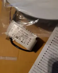 Lampa LED 23cm podtynkowa karton gips — ujęcie 2