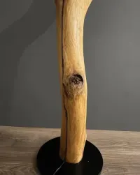 Lampa LED artystyczna / designerska – unikat, rękodzieło — ujęcie 3