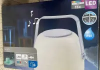 Lampa LED głośnik SILVO — ujęcie 2