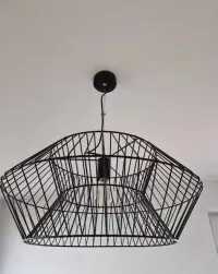 Lampa metalowa loft do salonu sypialni kuchni — ujęcie 5