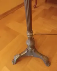 Lampa  mosiężna stylowa stojaca — ujęcie 4