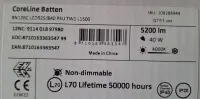 lampa, oprawa oświetleniowa liniowa CoreLine Batten LED 40W 4000K 5200lm IP20 IK04 145cm Philips — ujęcie 3