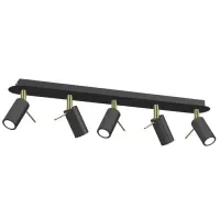 lampa oprawa sufitowa Milagro PRESTON MLP7637 spot 5x8W/mini GU10 IP20 — ujęcie 2