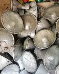 Lampa ORP MESKO LOFT PRL przemysłowa wisząca lampy — ujęcie 4