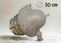 Lampa przemysłowa, industrialna, loftowa,  retro, PRL – 2 sztuki — ujęcie 2