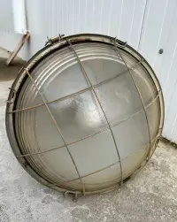 Lampa Przemysłowa LOFTOWA. UNIKAT 1987r. — ujęcie 2
