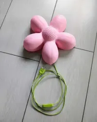 Lampa ścienna różowy kwiatek — ujęcie 3