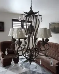 lampa sinus lordi DML0112-6 6x40W antyczna — ujęcie 2