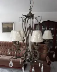 lampa sinus lordi DML0112-6 6x40W antyczna — ujęcie 3