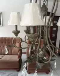 lampa sinus lordi DML0112-6 6x40W antyczna — ujęcie 4