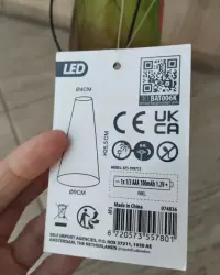 Lampa solarna ogrodowa, butelka solarna,nowa, LED,Solar — ujęcie 4