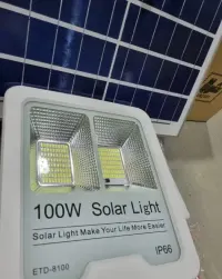 Lampa solarna VÖGLER GmBh 100W neutral, sensor zmierzchu — ujęcie 4