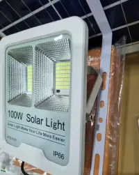 Lampa solarna VÖGLER GmBh 100W neutral, sensor zmierzchu — ujęcie 5