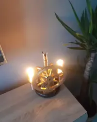 Lampa Steampunk, Industrialna — ujęcie 2