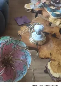 Lampa stołowa w stylu Tiffany — ujęcie 5