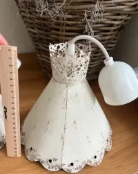 lampa sufitowa chic antique stylowa rustykalna — ujęcie 4