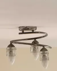 Lampa sufitowa chrom - Alfa — ujęcie 5