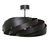 Lampa sufitowa czarna — ujęcie 3
