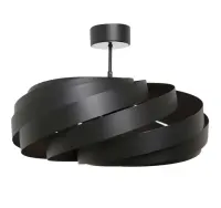 Lampa sufitowa czarna — ujęcie 2
