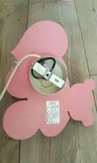 Lampa sufitowa dziecięca honey misie + kinkiet + zasłonka gratis — ujęcie 5