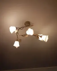 Lampa sufitowa Lamkur bluszcz+ kinkiety i gniazdka — ujęcie 3