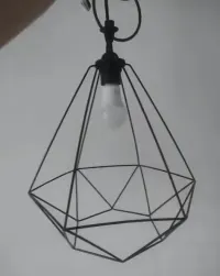 Lampa sufitowa loft , industrialna , żyrandol — ujęcie 5