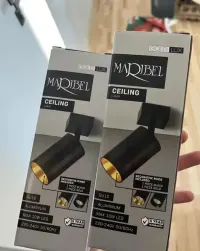 Lampa sufitowa Maribel pojedyncza czarna 2 szt. — ujęcie 4