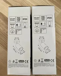 Lampa sufitowa Maribel pojedyncza czarna 2 szt. — ujęcie 2