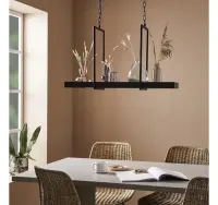 Lampa sufitowa Markslojd industrialna Tray 80 Led Czarna Oświetlenie — ujęcie 3