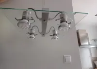 Lampa sufitowa szklana — ujęcie 2