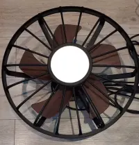 Lampa Sufitowa Wentylator Loft LED + Pilot | NOWA | Okazja — ujęcie 2