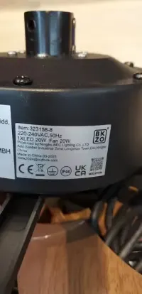 Lampa Sufitowa Wentylator Loft LED + Pilot | NOWA | Okazja — ujęcie 4
