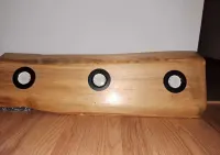 Lampa sufitowa z deski — ujęcie 4