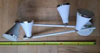 Lampa wiszaca 4 oprawy Led, biała — ujęcie 5