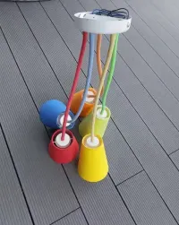 Lampa wisząca 5 raminna — ujęcie 3