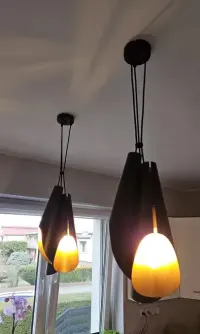 Lampa wisząca CALYX PATIN 3xE27/60W/230V — ujęcie 5