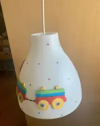 Lampa wisząca dziecięca pociąg — ujęcie 2